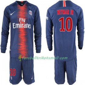 Fußballtrikots Paris Saint-Germain Neymar JR 10 Kinder 2018-2019 Langarm Heimtrikotsatz kaufen